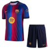 Virallinen Fanipaita + Shortsit FC Barcelona Kotipelipaita 2026-27 - Lasten Virallinen Fanipaita + Shortsit FC Barcelona Kotipelipaita 2026-27 - Lasten
