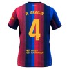 Virallinen Fanipaita + Shortsit FC Barcelona R. Araujo 4 Kotipelipaita 2026-27 - Lasten
