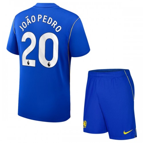 Virallinen Fanipaita + Shortsit Chelsea Joao Pedro 20 Kotipelipaita 2026-27 - Lasten Virallinen Fanipaita + Shortsit Chelsea Joao Pedro 20 Kotipelipaita 2026-27 - Lasten