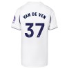 Virallinen Fanipaita + Shortsit Tottenham Hotspur Van De Ven 37 Kotipelipaita 2026-27 - Lasten