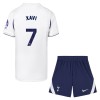 Virallinen Fanipaita + Shortsit Tottenham Hotspur Xavi 7 Kotipelipaita 2026-27 - Lasten