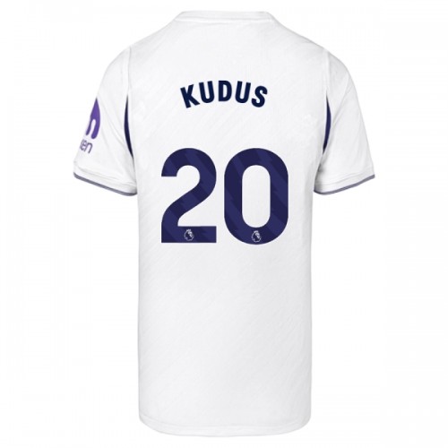 Virallinen Fanipaita Tottenham Hotspur Kudus 20 Kotipelipaita 2026-27 - Miesten Virallinen Fanipaita Tottenham Hotspur Kudus 20 Kotipelipaita 2026-27 - Miesten