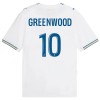 Virallinen Fanipaita Olympique de Marseille Greenwood 10 Kotipelipaita 2026-27 - Miesten
