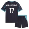 Virallinen Fanipaita + Shortsit Olympique de Marseille Aubameyang 17 Vieraspelipaita 2026-27 - Lasten Virallinen Fanipaita + Shortsit Olympique de Marseille Aubameyang 17 Vieraspelipaita 2026-27 - Lasten