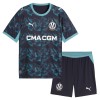 Virallinen Fanipaita + Shortsit Olympique de Marseille Greenwood 10 Vieraspelipaita 2026-27 - Lasten