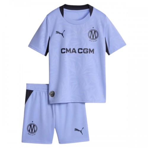 Virallinen Fanipaita + Shortsit Olympique de Marseille Kolmas Pelipaita 2026-27 - Lasten Virallinen Fanipaita + Shortsit Olympique de Marseille Kolmas Pelipaita 2026-27 - Lasten