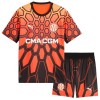 Virallinen Fanipaita + Shortsit Olympique de Marseille Kotipelipaita 2026-27 Oranssi - Lasten Virallinen Fanipaita + Shortsit Olympique de Marseille Kotipelipaita 2026-27 Oranssi - Lasten