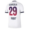 Virallinen Fanipaita Paris Saint-Germain Bradley Barcola 29 Vieraspelipaita 2026-27 - Miesten