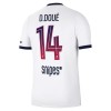 Virallinen Fanipaita Paris Saint-Germain Desire Doue 14 Vieraspelipaita 2026-27 - Miesten
