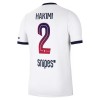 Virallinen Fanipaita Paris Saint-Germain Hakimi 2 Vieraspelipaita 2026-27 - Miesten