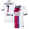 Virallinen Fanipaita Paris Saint-Germain Kvaratskhelia 7 Vieraspelipaita 2026-27 - Miesten