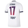 Virallinen Fanipaita Paris Saint-Germain Vitinha 17 Vieraspelipaita 2026-27 - Miesten