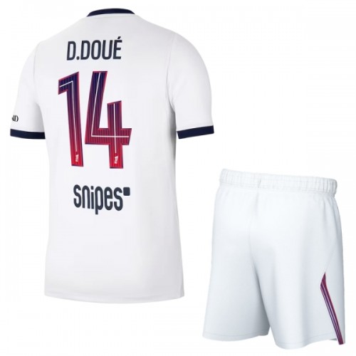 Virallinen Fanipaita + Shortsit Paris Saint-Germain Desire Doue 14 Vieraspelipaita 2026-27 - Lasten Virallinen Fanipaita + Shortsit Paris Saint-Germain Desire Doue 14 Vieraspelipaita 2026-27 - Lasten
