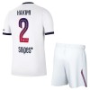Virallinen Fanipaita + Shortsit Paris Saint-Germain Hakimi 2 Vieraspelipaita 2026-27 - Lasten Virallinen Fanipaita + Shortsit Paris Saint-Germain Hakimi 2 Vieraspelipaita 2026-27 - Lasten