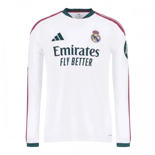 Virallinen Fanipaita Pitkähihainen Real Madrid Kotipelipaita 2026-27 - Miesten Virallinen Fanipaita Pitkähihainen Real Madrid Kotipelipaita 2026-27 - Miesten