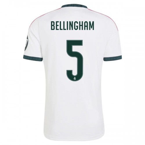 Virallinen Fanipaita Real Madrid Bellingham 5 Kotipelipaita 2026-27 - Miesten Virallinen Fanipaita Real Madrid Bellingham 5 Kotipelipaita 2026-27 - Miesten