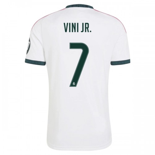 Virallinen Fanipaita Real Madrid Vini JR 7 Kotipelipaita 2026-27 - Miesten Virallinen Fanipaita Real Madrid Vini JR 7 Kotipelipaita 2026-27 - Miesten