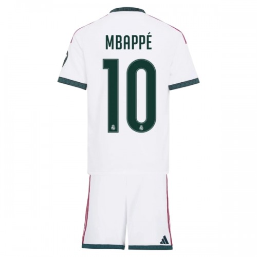 Virallinen Fanipaita + Shortsit Real Madrid Mbappé 10 Kotipelipaita 2026-27 - Lasten Virallinen Fanipaita + Shortsit Real Madrid Mbappé 10 Kotipelipaita 2026-27 - Lasten