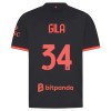 Virallinen Fanipaita AC Milan Gila 34 Kolmas Pelipaita 2026-27 - Miesten Virallinen Fanipaita AC Milan Gila 34 Kolmas Pelipaita 2026-27 - Miesten