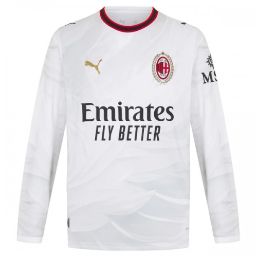 Virallinen Fanipaita Pitkähihainen AC Milan Vieraspelipaita 2026-27 - Miesten Virallinen Fanipaita Pitkähihainen AC Milan Vieraspelipaita 2026-27 - Miesten