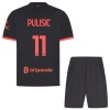 Virallinen Fanipaita + Shortsit AC Milan Pulisic 11 Kolmas Pelipaita 2026-27 - Lasten