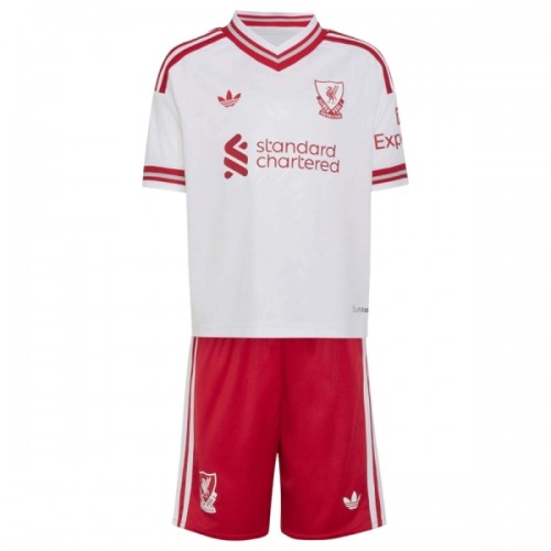 Virallinen Fanipaita + Shortsit Liverpool Vieraspelipaita 2026-27 - Lasten Virallinen Fanipaita + Shortsit Liverpool Vieraspelipaita 2026-27 - Lasten