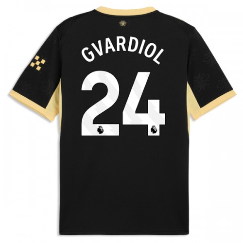 Virallinen Fanipaita Manchester City Gvardiol 24 Vieraspelipaita 2026-27 - Miesten Virallinen Fanipaita Manchester City Gvardiol 24 Vieraspelipaita 2026-27 - Miesten