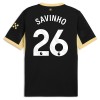 Virallinen Fanipaita Manchester City Savinho 26 Vieraspelipaita 2026-27 - Miesten Virallinen Fanipaita Manchester City Savinho 26 Vieraspelipaita 2026-27 - Miesten