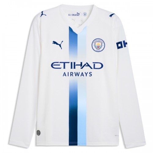 Virallinen Fanipaita Pitkähihainen Manchester City Kolmas Pelipaita 2026-27 - Miesten Virallinen Fanipaita Pitkähihainen Manchester City Kolmas Pelipaita 2026-27 - Miesten