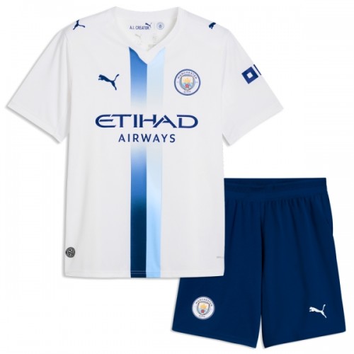 Virallinen Fanipaita + Shortsit Manchester City Kolmas Pelipaita 2026-27 - Lasten Virallinen Fanipaita + Shortsit Manchester City Kolmas Pelipaita 2026-27 - Lasten