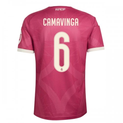 Virallinen Fanipaita Real Madrid Camavinga 6 Kolmas Pelipaita 2026-27 - Miesten Virallinen Fanipaita Real Madrid Camavinga 6 Kolmas Pelipaita 2026-27 - Miesten