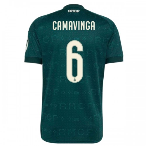 Virallinen Fanipaita Real Madrid Camavinga 6 Vieraspelipaita 2026-27 - Miesten Virallinen Fanipaita Real Madrid Camavinga 6 Vieraspelipaita 2026-27 - Miesten