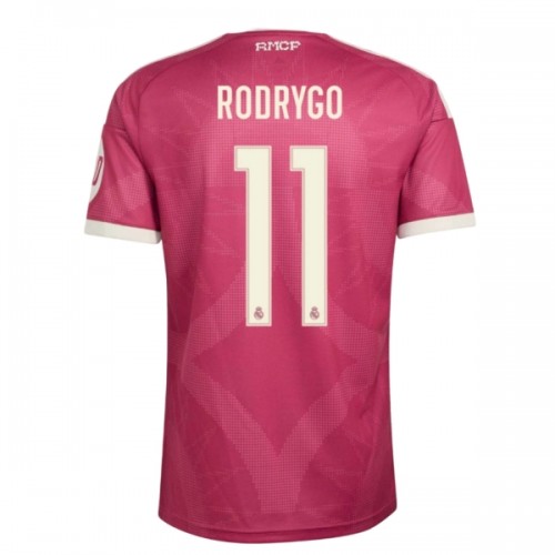 Virallinen Fanipaita Real Madrid Rodrygo 11 Kolmas Pelipaita 2026-27 - Miesten Virallinen Fanipaita Real Madrid Rodrygo 11 Kolmas Pelipaita 2026-27 - Miesten