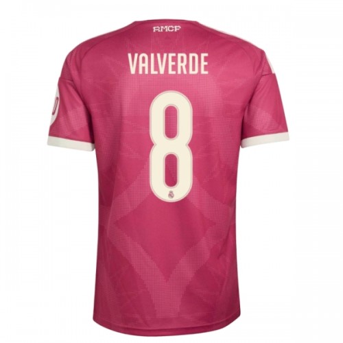 Virallinen Fanipaita Real Madrid Valverde 8 Kolmas Pelipaita 2026-27 - Miesten Virallinen Fanipaita Real Madrid Valverde 8 Kolmas Pelipaita 2026-27 - Miesten
