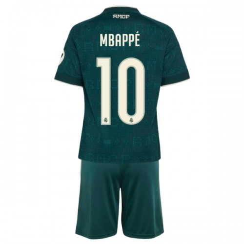 Virallinen Fanipaita + Shortsit Real Madrid Mbappé 10 Vieraspelipaita 2026-27 - Lasten Virallinen Fanipaita + Shortsit Real Madrid Mbappé 10 Vieraspelipaita 2026-27 - Lasten