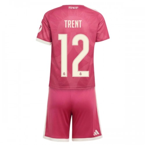 Virallinen Fanipaita + Shortsit Real Madrid Trent Alexander-Arnold 12 Kolmas Pelipaita 2026-27 - Lasten Virallinen Fanipaita + Shortsit Real Madrid Trent Alexander-Arnold 12 Kolmas Pelipaita 2026-27 - Lasten