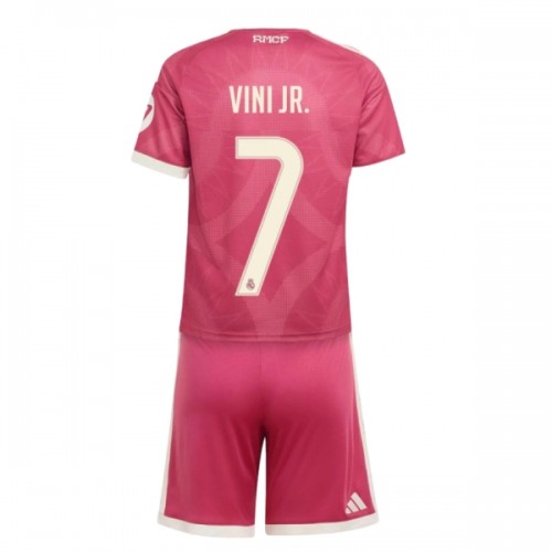 Virallinen Fanipaita + Shortsit Real Madrid Vini JR. 7 Kolmas Pelipaita 2026-27 - Lasten Virallinen Fanipaita + Shortsit Real Madrid Vini JR. 7 Kolmas Pelipaita 2026-27 - Lasten