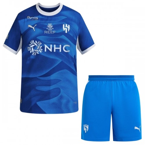 Virallinen Fanipaita + Shortsit Al Hilal SFC Kotipelipaita 2026-27 - Lasten Virallinen Fanipaita + Shortsit Al Hilal SFC Kotipelipaita 2026-27 - Lasten