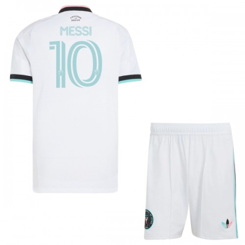 Virallinen Fanipaita + Shortsit Inter Miami CF Messi 10 Kolmas Pelipaita 2026-27 - Lasten Virallinen Fanipaita + Shortsit Inter Miami CF Messi 10 Kolmas Pelipaita 2026-27 - Lasten