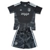Virallinen Fanipaita + Shortsit Maalivahdin Ajax Amsterdam 2026-27 Musta - Lasten