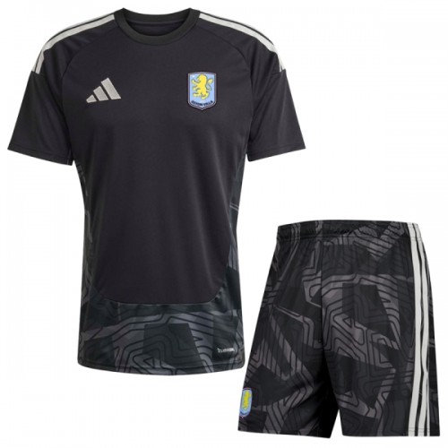 Virallinen Fanipaita + Shortsit Maalivahdin Aston Villa Vieraspelipaita 2026-27 - Lasten Virallinen Fanipaita + Shortsit Maalivahdin Aston Villa Vieraspelipaita 2026-27 - Lasten