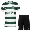 Virallinen Fanipaita + Shortsit Sporting CP Kotipelipaita 2026-27 - Lasten