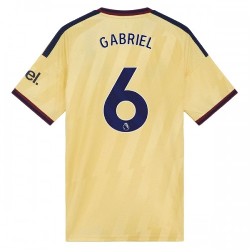 Virallinen Fanipaita Arsenal Gabriel 6 Kolmas Pelipaita 2026-27 - Miesten Virallinen Fanipaita Arsenal Gabriel 6 Kolmas Pelipaita 2026-27 - Miesten