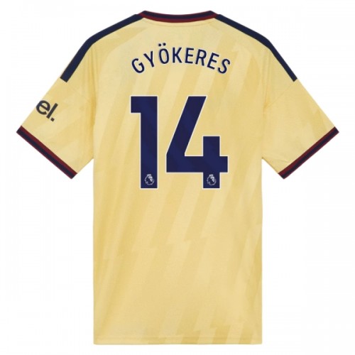 Virallinen Fanipaita Arsenal Gyokeres 14 Kolmas Pelipaita 2026-27 - Miesten Virallinen Fanipaita Arsenal Gyokeres 14 Kolmas Pelipaita 2026-27 - Miesten