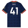 Virallinen Fanipaita Arsenal Rice 41 Vieraspelipaita 2026-27 - Miesten