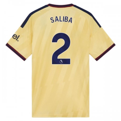Virallinen Fanipaita Arsenal Saliba 2 Kolmas Pelipaita 2026-27 - Miesten Virallinen Fanipaita Arsenal Saliba 2 Kolmas Pelipaita 2026-27 - Miesten