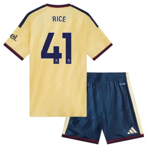 Virallinen Fanipaita + Shortsit Arsenal Rice 41 Kolmas Pelipaita 2026-27 - Lasten Virallinen Fanipaita + Shortsit Arsenal Rice 41 Kolmas Pelipaita 2026-27 - Lasten