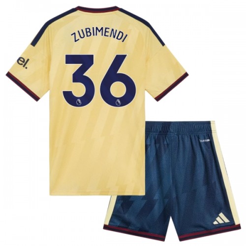 Virallinen Fanipaita + Shortsit Arsenal Zubimendi 36 Kolmas Pelipaita 2026-27 - Lasten Virallinen Fanipaita + Shortsit Arsenal Zubimendi 36 Kolmas Pelipaita 2026-27 - Lasten