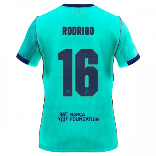 Virallinen Fanipaita FC Barcelona Rodrigo 16 Kolmas Pelipaita 2026-27 - Miesten Virallinen Fanipaita FC Barcelona Rodrigo 16 Kolmas Pelipaita 2026-27 - Miesten