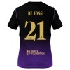 Virallinen Fanipaita + Shortsit FC Barcelona Frenkie de Jong 21 Vieraspelipaita 2026-27 - Lasten